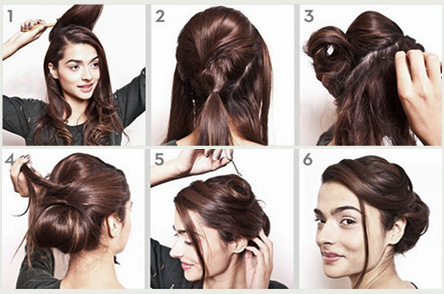 simple quick hairstyle