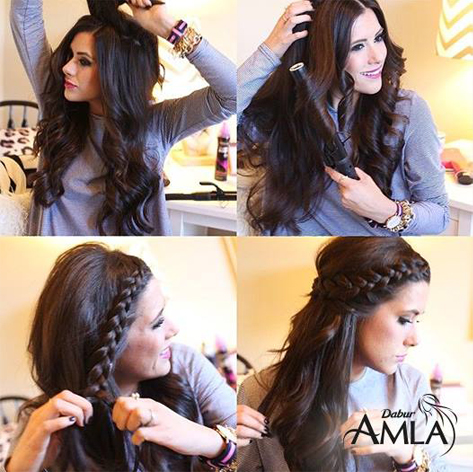 Winter hairstyle
